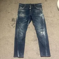 DSQUARED2 セクシーツイスト デニム ブルー 44