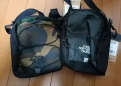 ノースフェイス ショルダーバッグ 2色セット カモフラ　サコッシュ　バッグ