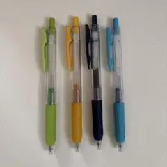 SARASA カラフルボールペン4本セット