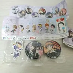 にじさんじ　くら寿司　チャーム　缶バッチ　榊ネス　夜見れな　北見遊征