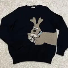 M.U SPORTS ウールセーター　大きめ　サイズ44 LL XL 2XL