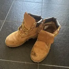 Timberland ティンバー　イエローブーツベージュ レディース