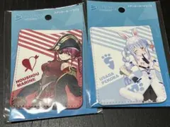 兎田ぺこら 宝鐘マリン ステッカー型 パスケース カードケース