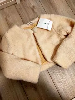 未使用　green label relaxing ボアジャケット 115cmのサムネイル