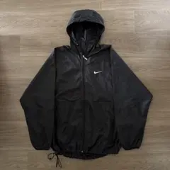 ガ*ガ様 90s NIKE ナイロンジャケット 短丈 銀タグ アノラックパーカー