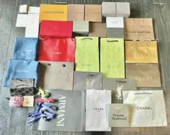 エルメス .ルイヴィトン .グッチ他　ブランドショッパー/保存箱/保存袋まとめて