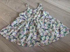 SHEIN 花柄ワンピース ノースリーブ 90センチのサムネイル