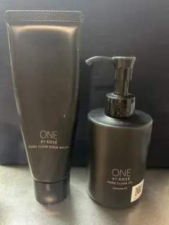 ONE BY KOSÉ ポアクリアオイル & スクラブ洗顔セット