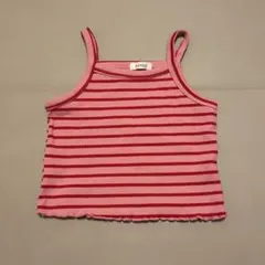 Bambin ボーダー　リブ　キャミソール
