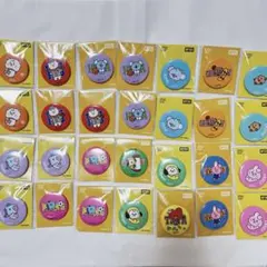 BTS 【非売品】BT21 缶バッジ まとめ売りのサムネイル