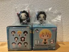 一番くじ　鬼滅の刃 雷の兄弟　D賞　ちょこのっこフィギュア　しのぶ　カナエ