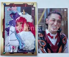 ゴジュウジャー　さんすたー文具　ポストカード　　ブーケ　ファイヤキャンドル