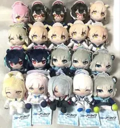 ブルーアーカイブ ミニぬいぐるみ vol.1 シロコ セリカ ノノミ 33個