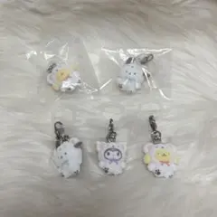 ふわふわスノー　フロッキー　めじるしアクセサリー　クロミ　ポチャッコ　ポム