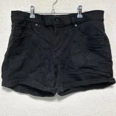 ★ リーバイス Levi's 【30】黒 ミッドレングス ショートパンツ