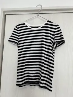 無印良品 ストライプ 半袖Tシャツ