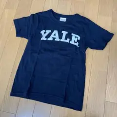 《超美品》YALE University ロゴ Tシャツ ネイビー　120サイズ