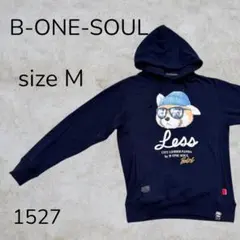 B-ONE-SOUL パーカー Mサイズ　ビーワンソウルパーカーネイビーのサムネイル