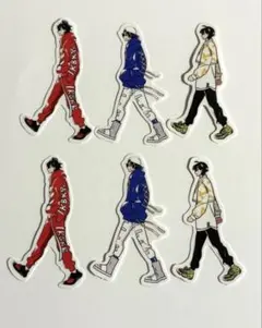 ⑦山田一郎 二郎 三郎 フレークシール EW02 Next Stageヒプマイ