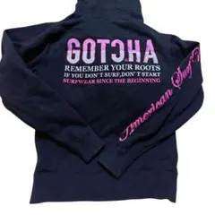 GOTCHA フード付きパーカー 黒