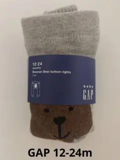 【新品未使用】baby GAP ブランナンベア ベビータイツ 12-24ヶ月