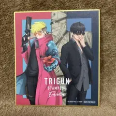 TRIGUN STAMPEDE Exhibition ミニ色紙　入場特典