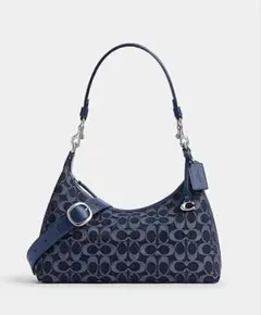 【COACH】 ジュリエット ショルダー バッグ・シグネチャー デニム