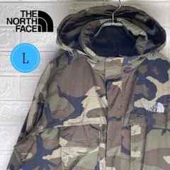 【24時間以内　匿名発送】ザノースフェイス　マウンテンパーカー　カモフラ　L