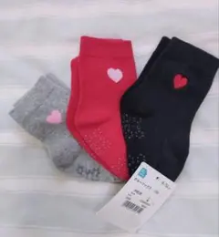 ベビー靴下 3足セット 9-14cm