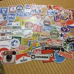 ブランドロゴ ステッカーセット