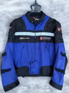 【美品】DUHAN バイクジャケット Lサイズ 青 黒 メッシュインナー付 DUHAN メッシュジャケット Lサイズ バイクウェア - メルカリ
