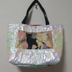 黒猫　デザイン トートバッグ