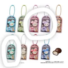 TWICE LOVELYS チョコがけボーロ＆チャーム モモ サナ ミナ　ミサモ