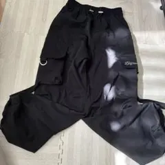 女の子　パンツ　カーゴパンツ 黒　150cm