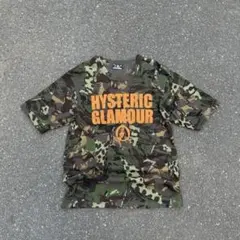 極希少 hysteric glamour 迷彩柄 ワッフルT C-boy y2k