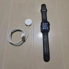 Apple Watch series3 ブラック 本体 充電ケーブル付