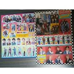 Travis Japan シール Myojo duet2月号