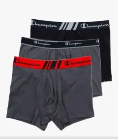 Champion ボクサーパンツ 3枚セット メンズ Lサイズ 前閉じ