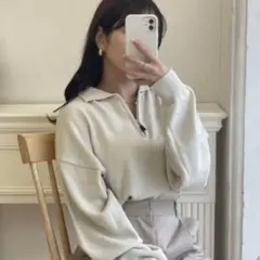 RiLi ハーフジップ