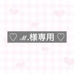 ♡ ℳ.様専用 ♡
