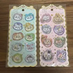 【正規品】まじかるちいかわ ウォーターシール みんな おかお 2種セット