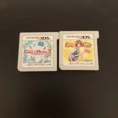 3DS ソフト ガールズモード3 ＆ わがままファッション ガールズモード