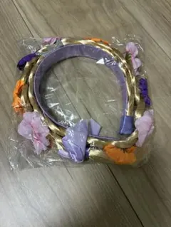 お花ヘアカチューシャ【新品未使用】