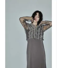 ニアナ　3点セットフリルドレス