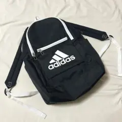 【美品】adidas リュック 大容量 通学 通勤 ジム 黒 シンプル 人気