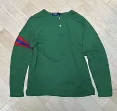 Polo by Ralph lauren 長袖ヘンリーネックカットソー 古着