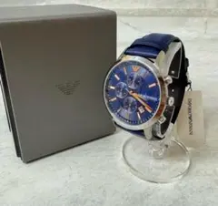 新品 EMPORIO ARMANI 腕時計 ジョバンニ ネイビー AR11216