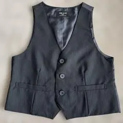 COMME CA ISM ブラックベスト 140A