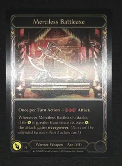 【FaB】Merciless Battleaxe Marvel