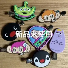 キャラクターヘアクリップ　7個セット